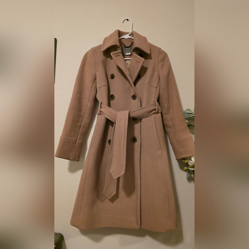 J. Crew Classic Tan Trench Coat - Picture 2 of 7